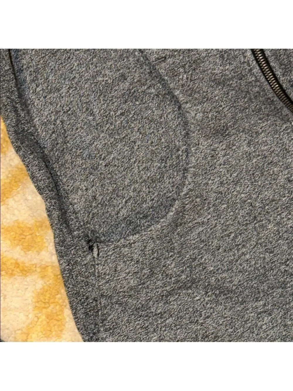 Lululemon Scuba Full Zip Hoodie Heather Gray Women's Size 10
